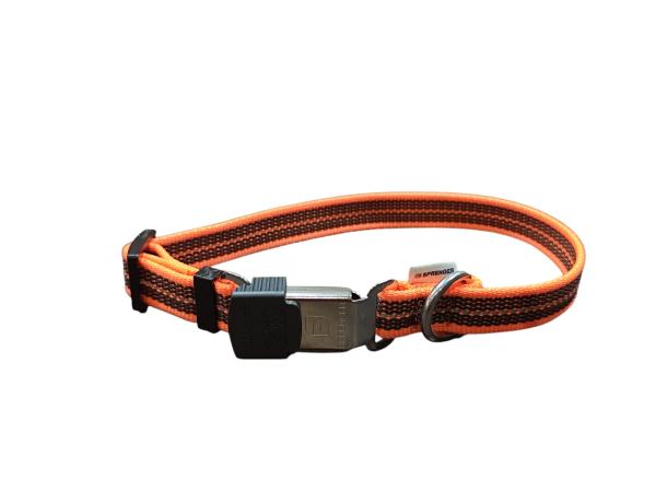 Gummiertes Halsband verstellbar mit Clicklock